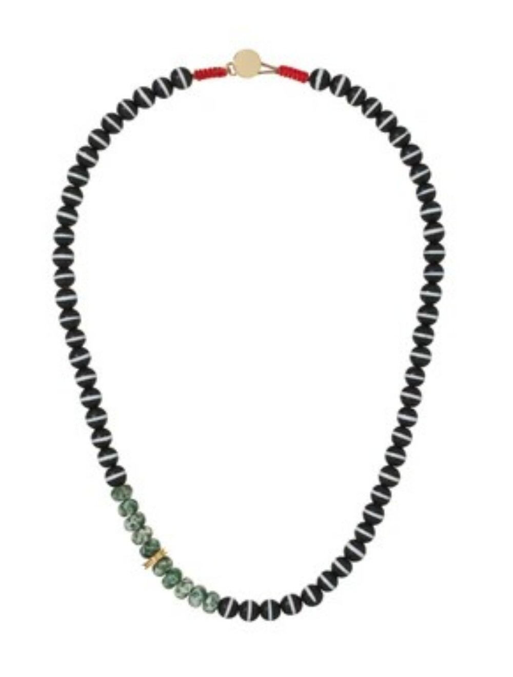Roxanne Assoulin Striped Moss Agate  Necklace
